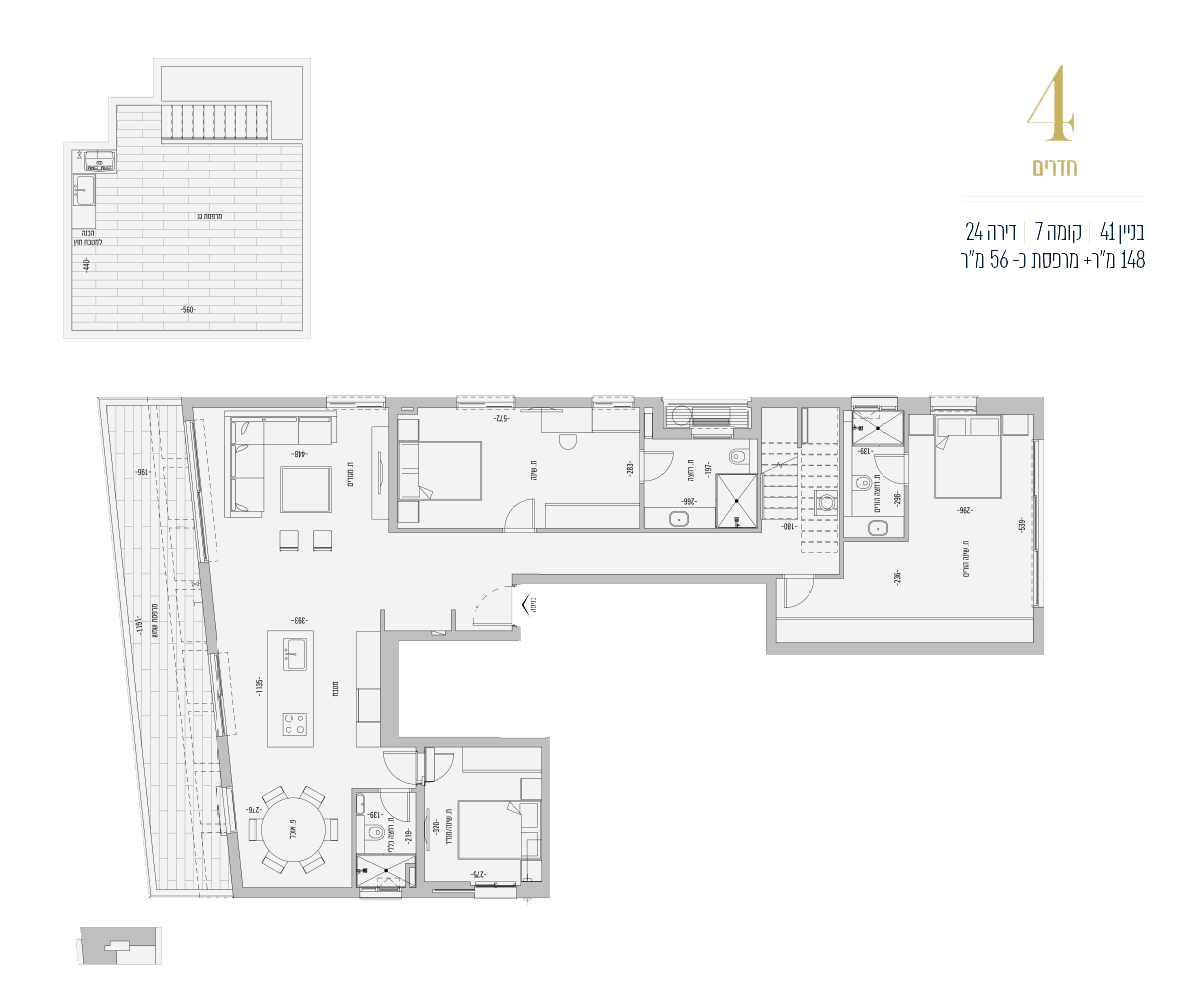 penthouse 4 Rooms (P model)
